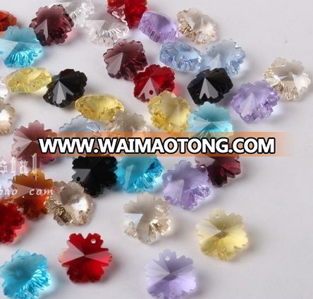 14mm AB color faceted snowflake beads jewelry making beads