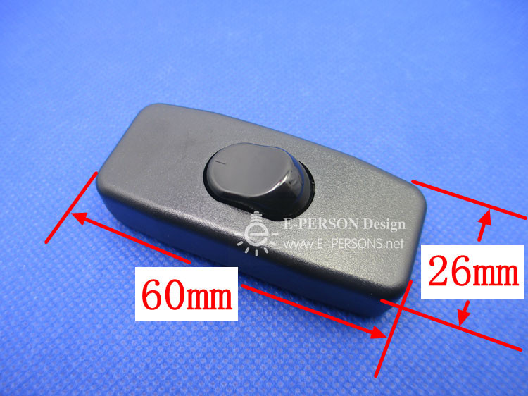 Light Vintage Edison Plug-In Mini Pendant Matte Black Finish Cloth Cord In-Line On/Off Rocker Switch