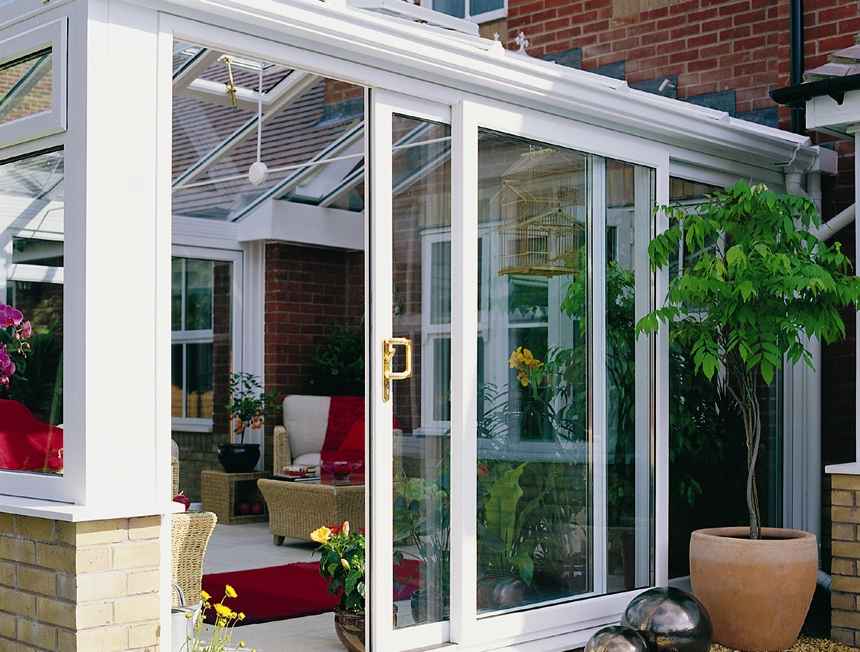 Aluminum Profile Frameless Sliding Folding Doors