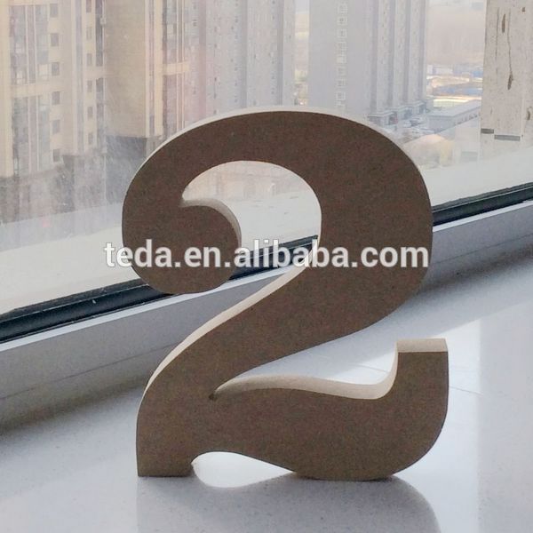 2015Teda MDF hanging alphabet letters