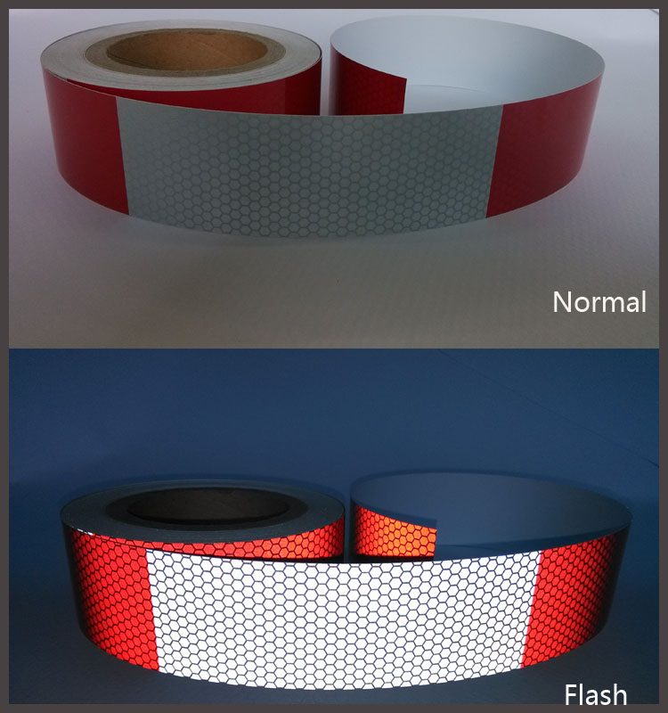 Red Dot Reflective Tape for Vehicles