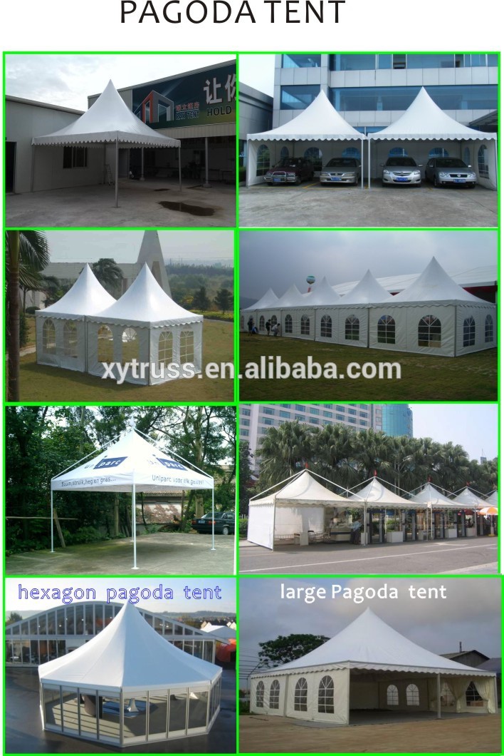 SGS Approved pagoda/ wedding /exhibition tent tent