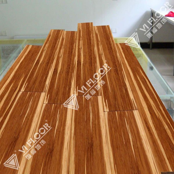 Engineered bamboo indoor strand woven solid flooring