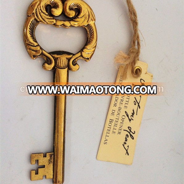 New Style Fleur-de-lis Cast Iron Zinc Alloy Bottle Opener