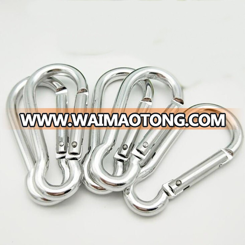 HXY High Quality 304/316 Stainless Steel Carabiner Spring Snap Hooks For Industry