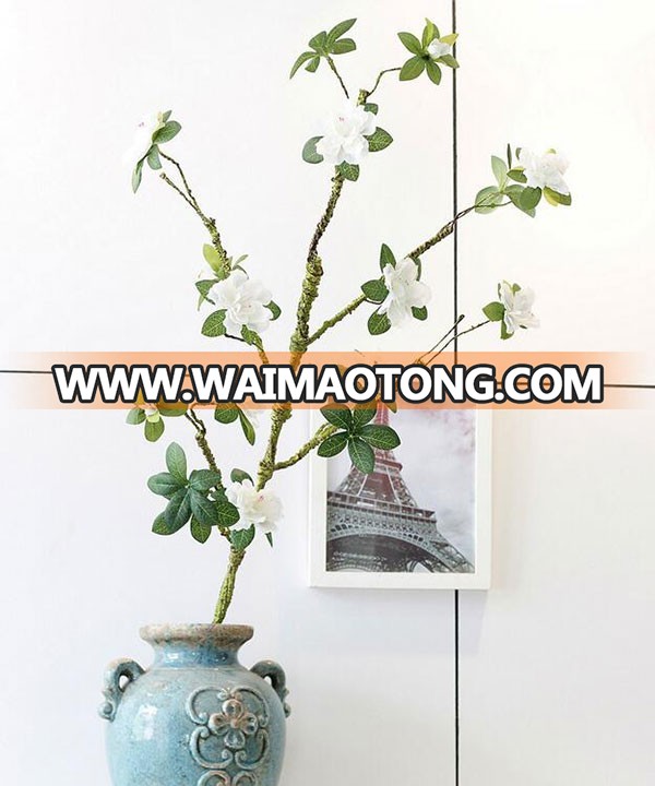 Wholesale 10 heads artificial azalea flower for home decoration