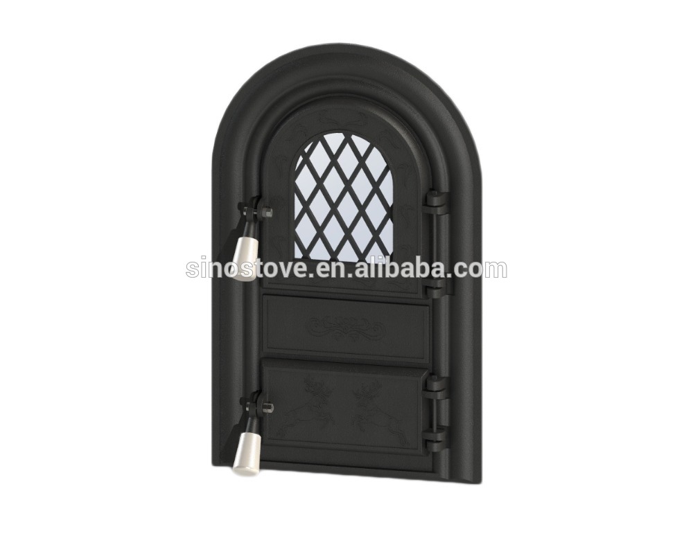 Factory Direct Selling Cast Iron Wood Stove Door