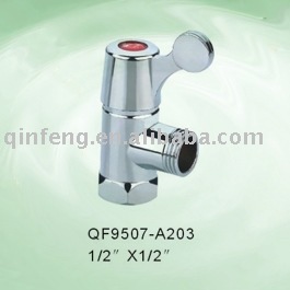 brass and zinc toilet angle valve,made in china