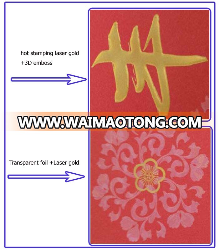 Chinese biggest supplier produce singapore malaysia red packet envelope with hot stamping emboss