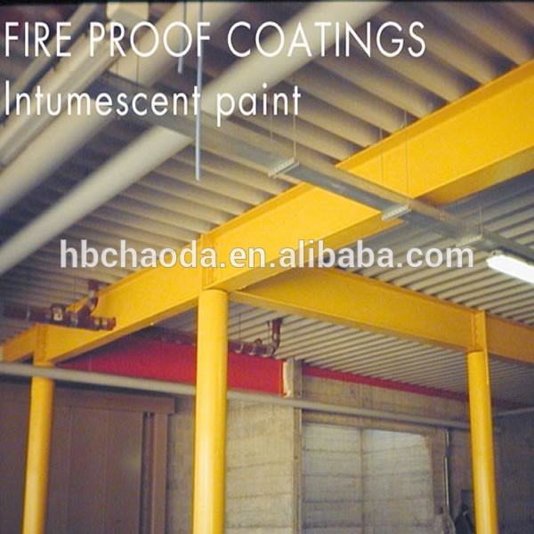 Fireproof coating flame retardant paint for steel structure / metal intumescent paint