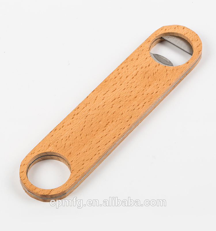 Factory Custom Wooden Bottle Opener for Promotion Gift