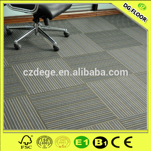 Washable Contec Carpet Tiles/ 100% Nylon Carpet Tiles With PVC Backing