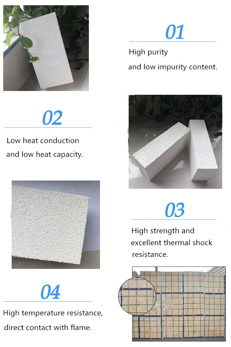 Mullite Insulation Fire Refractory Brick For Industrial Kiln