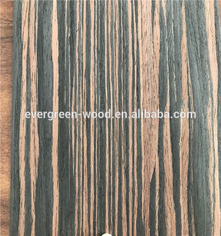 2*8 recon ebony veneer for plywood