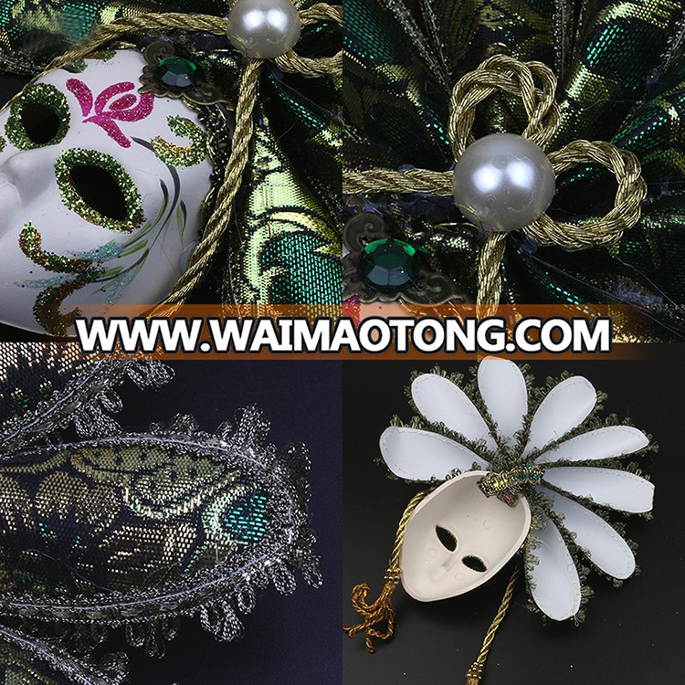 PoeticExst Small Venetian Masquerade Masks,Luxury Masquerade Masks,Halloween Mask