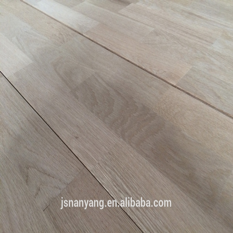 Factory 3 strips oak unfinished customized engineered wood floor