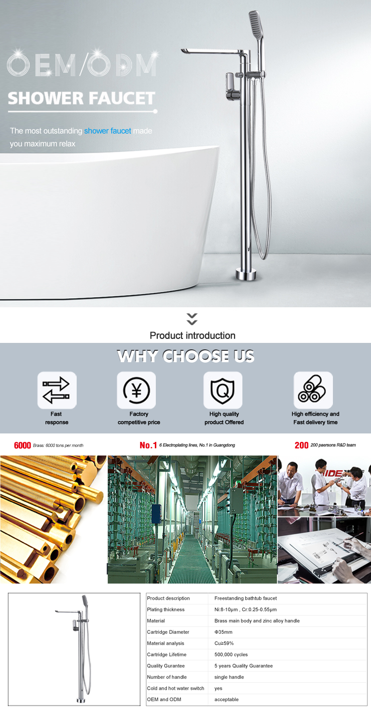 Wholesale price freestanding bathtub faucet for sale, fresstanding faucet for bathtub