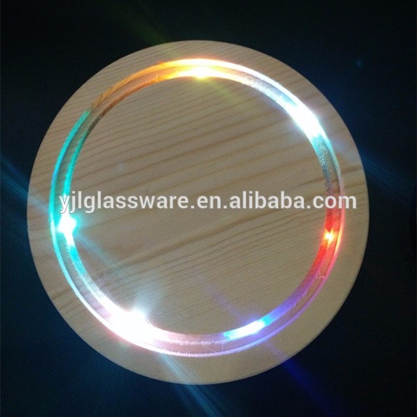 Hot selling available different sizes ball shape led glass dome for decoration