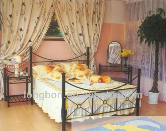 top-selling classic white wrought iron bed frame