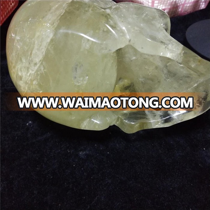 Natural  multifarious  quartz  crystal  carved  skulls  for sale ,decoration crystals