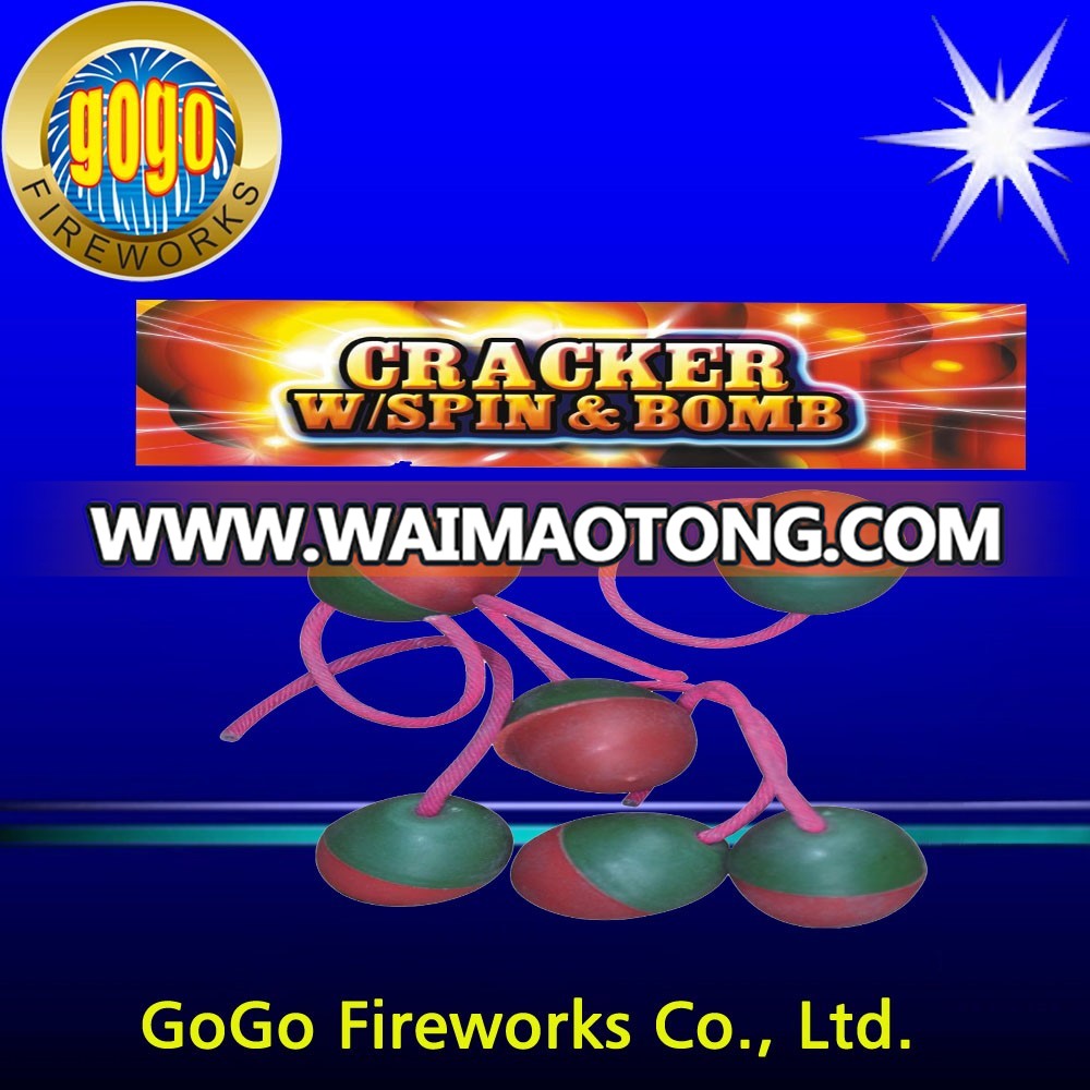 Round thunder fireworks outdoor led firecracker reasonably priced firecracker for sale