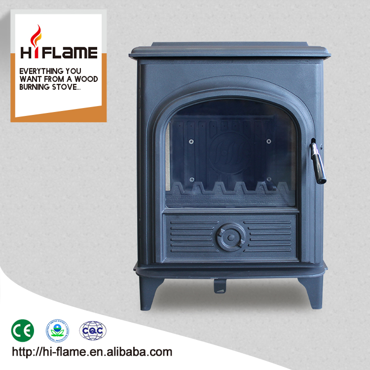 The Palladin HF332B 7KW Wood Stove with Water Jacket Small Cast Iron Wood Heater