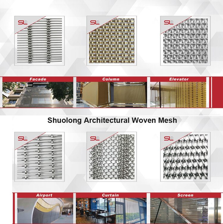 Architectural Wire Mesh for Interior Design