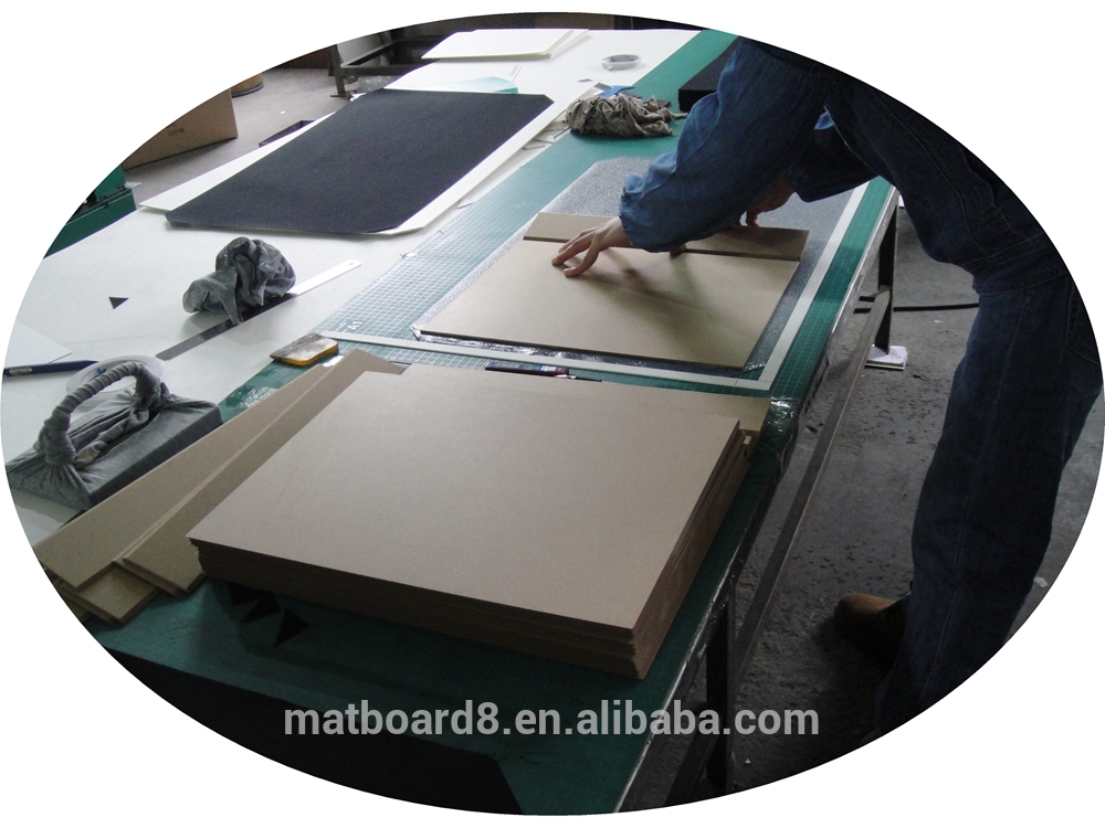 MDF material photo box for mats frames wholesale factory price