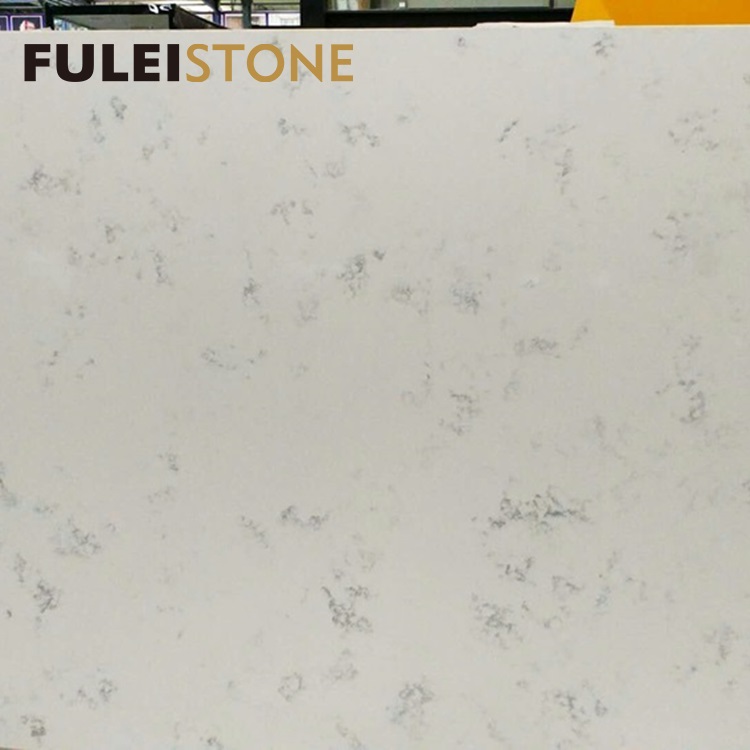 Hot selling Calacatta white quartz artificial stone tiles