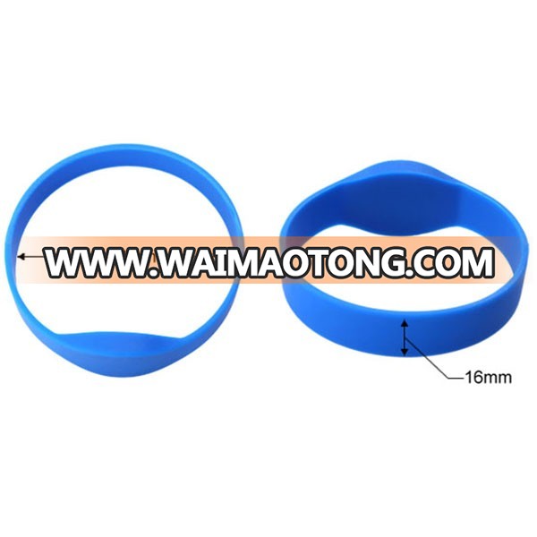 Silicone RFID Wristband Colorful Printing Scratch-resistant