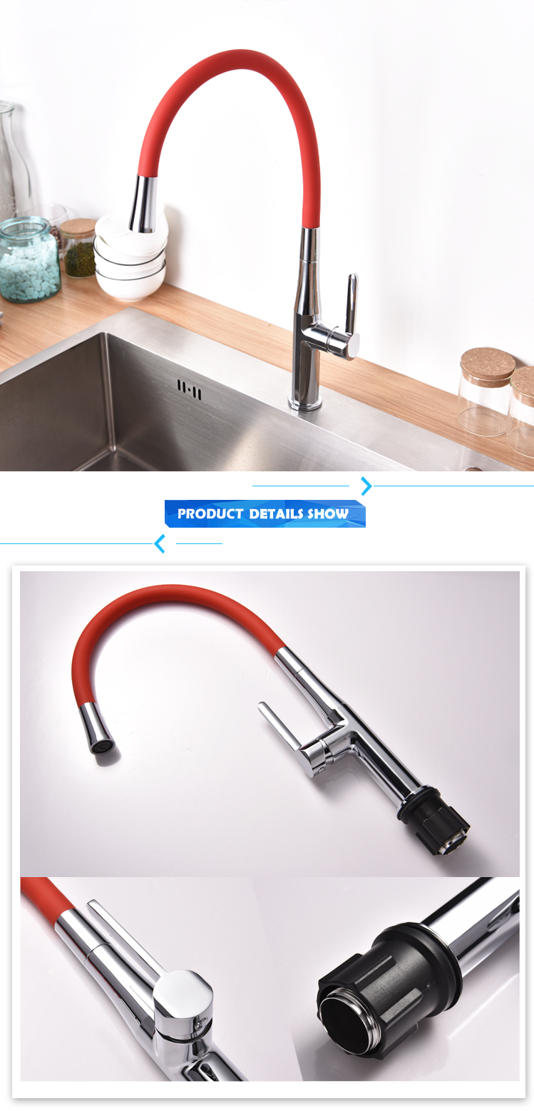 High end brass kitchen faucet cold hot, kitchen sink mixer