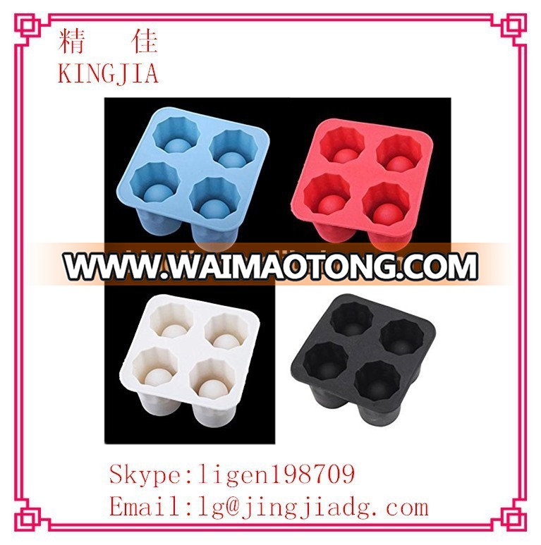 Silicone Shooters Shot Ice Cube Glass Freeze Mold Jelly Cookie Maker Tray