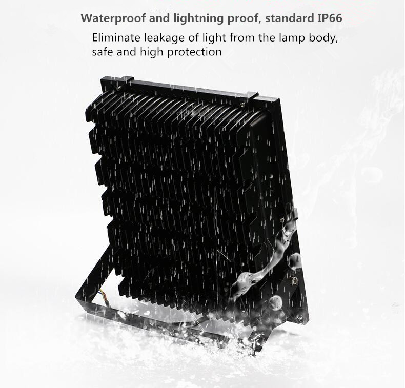 Led Floodlight 50W 100W 150W 200W Outdoor Spotlight Flood Light AC 220V Waterproof IP66 Professional Lighting Lamp