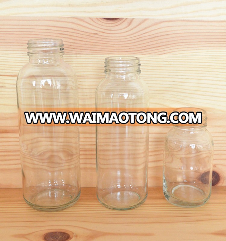 300ml wholesale custom private label glass water bottle