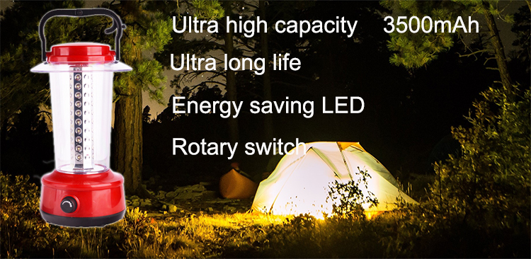 New design 40 led outdoor high power camping light charging lantern