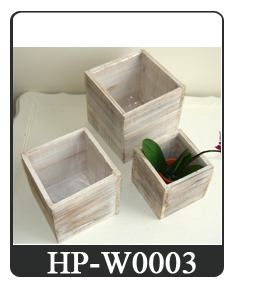 Accept Oem Simple And Modern Wood Flowerpot