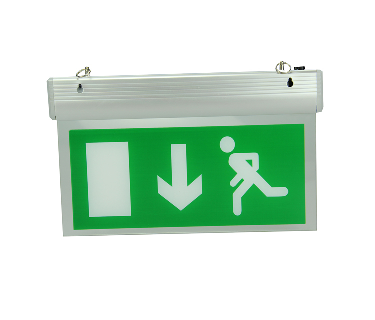 EN60598-2-22 led remote control 2835 SMD emergency lamp exit sign led lighting with CE and RoHS