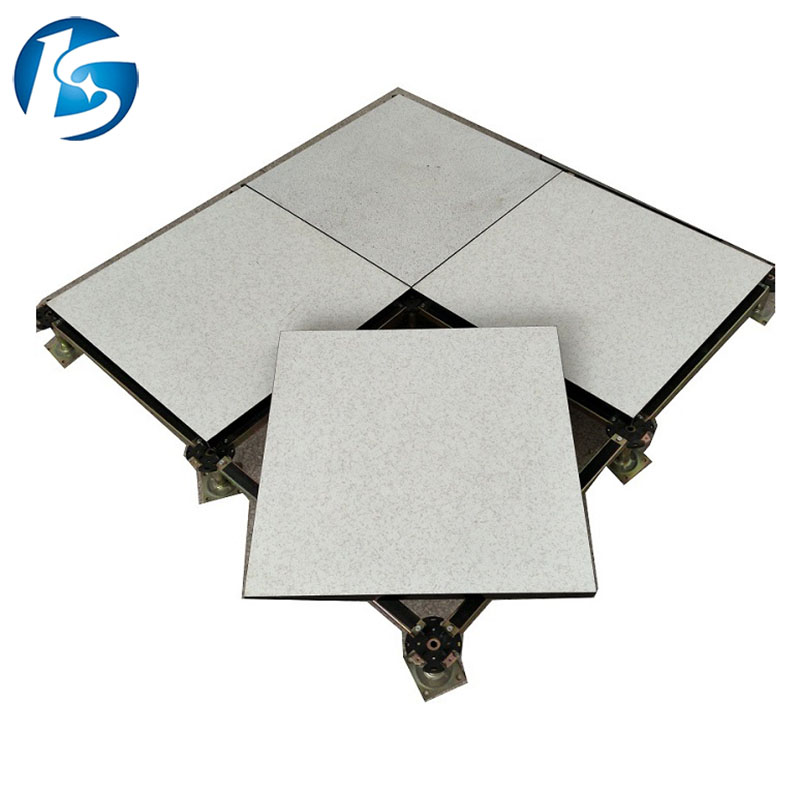 Latest style high quality homogeneous raised access floor tiles