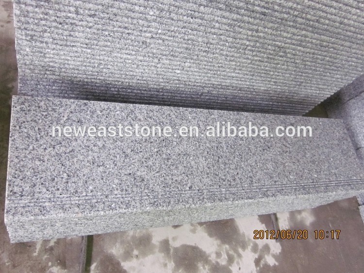 China grey granite outdoor step covering tile