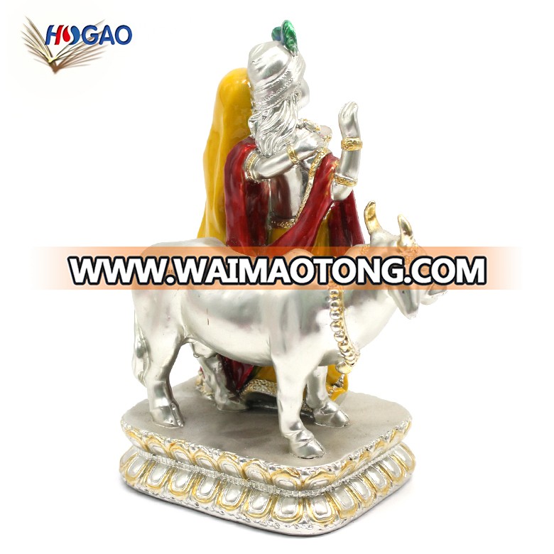 Custom India style religious decor crafts resin  buddha statues