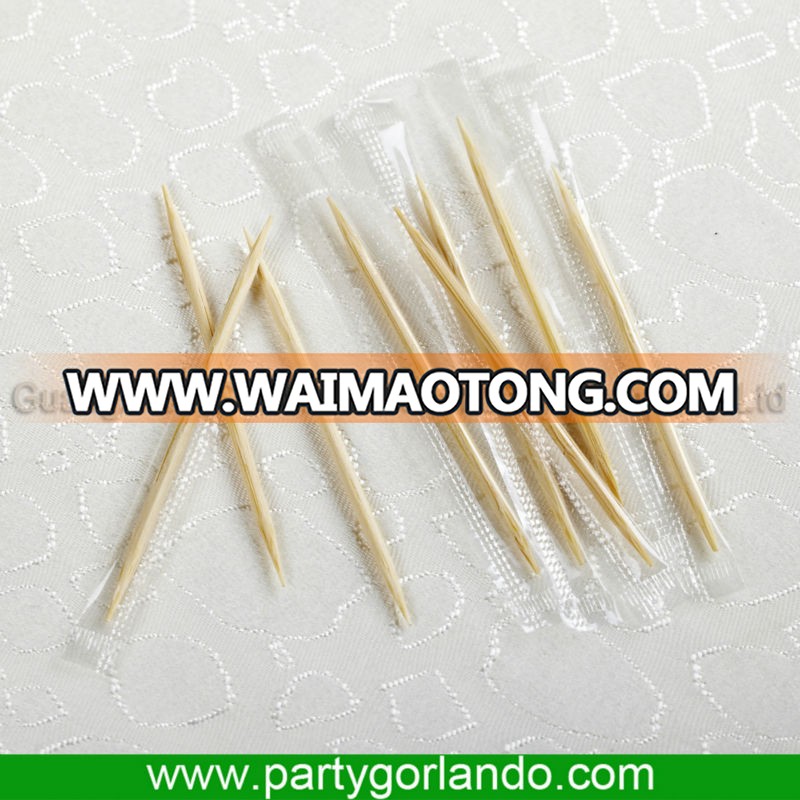 cup packed discount bamboo toothpick