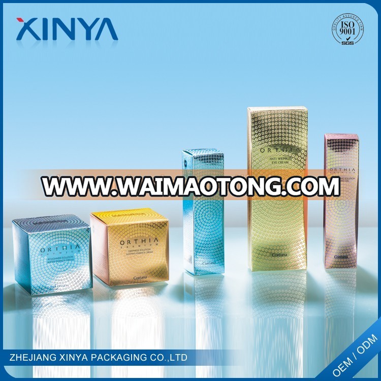 XINYA China Cheap Folding Luxury Cosmetic Caixa Makeup Kit Packaging Boxes