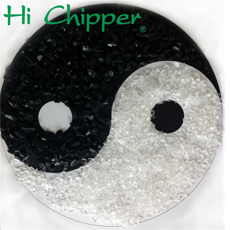 Low cost and high quality colored crushed glass products crushed glass colorful