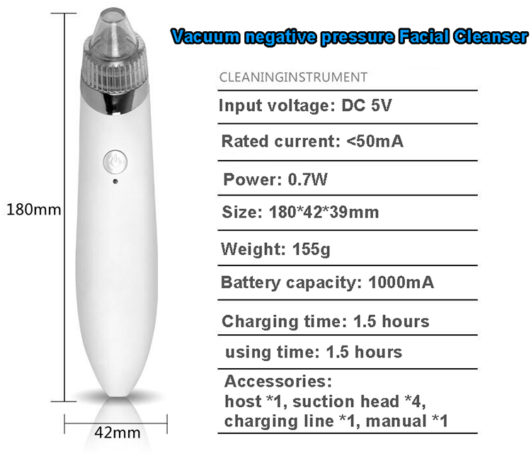 Professional Skin peeling Microdermabrasion home use beauty device vacuum blackhead remover