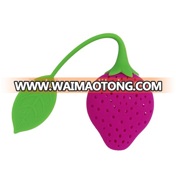 Yang Jiang Helping Silicone Fruit Shaped Tea Infuser Strainer Tea Making Tools