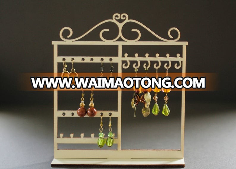 2019 hot sale luxury wooden jewelry display stand