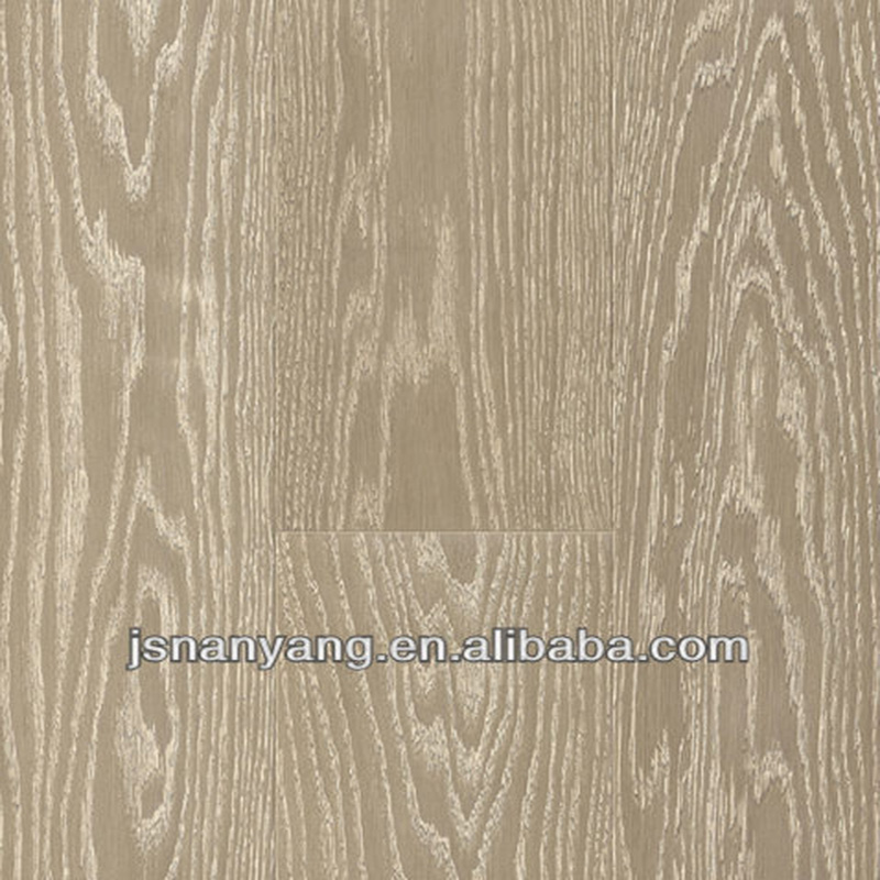 White brushed style selections oak engineered wooden flooring for sale