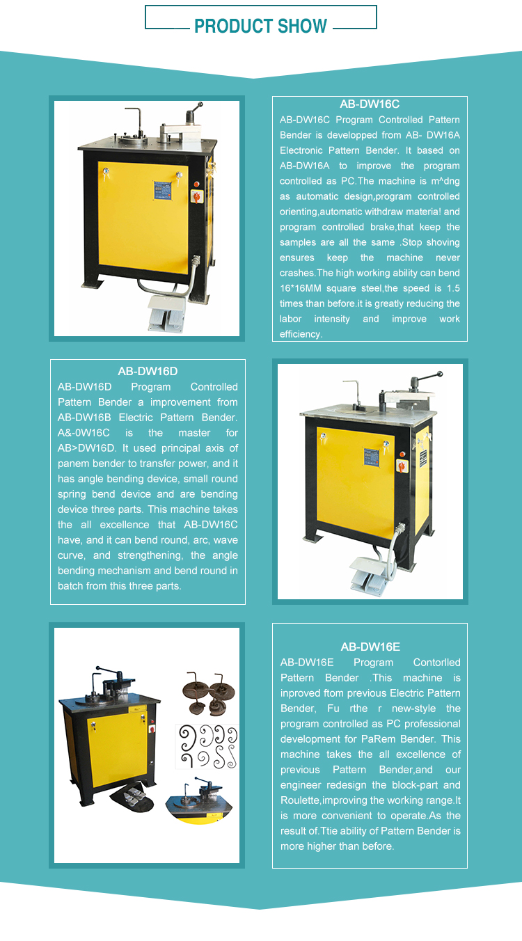 CNC PATTERN BENDER MACHINE