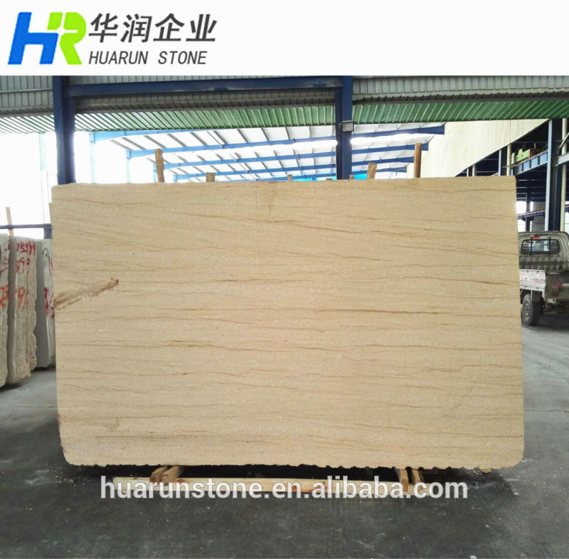 Yellow Sandstone Exterior Wall Cladding, Niwala Wooden Sandstone