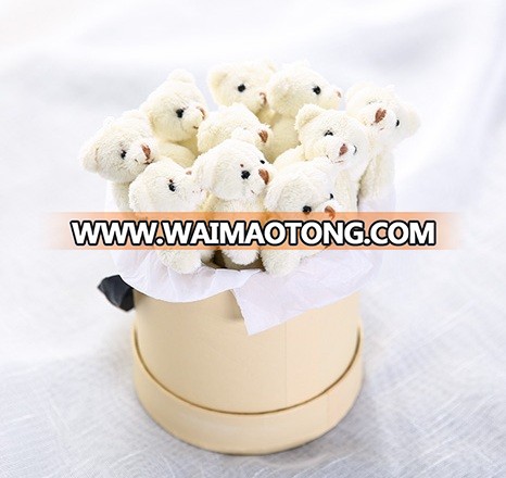 Custom Made Round Flower Packing Box, Cardboard Paper Rose Packaging